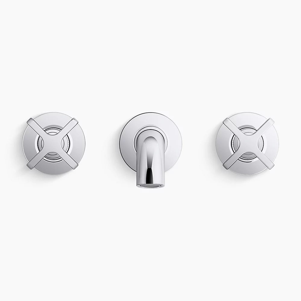 Kohler Castia 2H Wall Mount Bath Filler Trim T35910-3-2MB - Plumbing Market