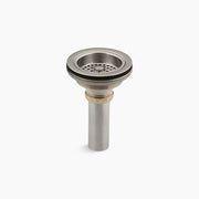 Kohler Duostrainer Sink drain and strainer with tailpiece K-8801-BN - Plumbing Market