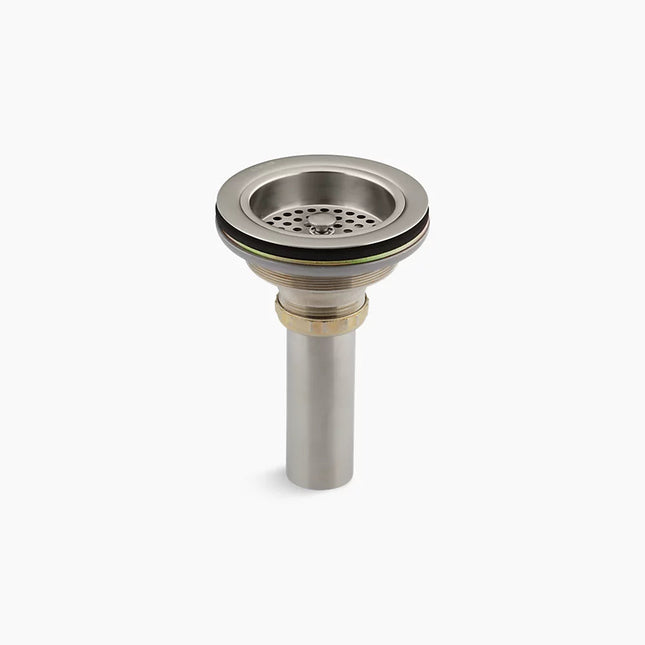 Kohler Duostrainer Sink drain and strainer with tailpiece K-8801-BN - Plumbing Market