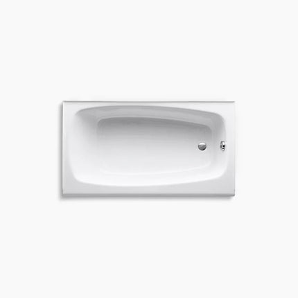 Kohler Seaforth 54" x 30-1/4" alcove bath, right drain K-746-0 - Plumbing Market