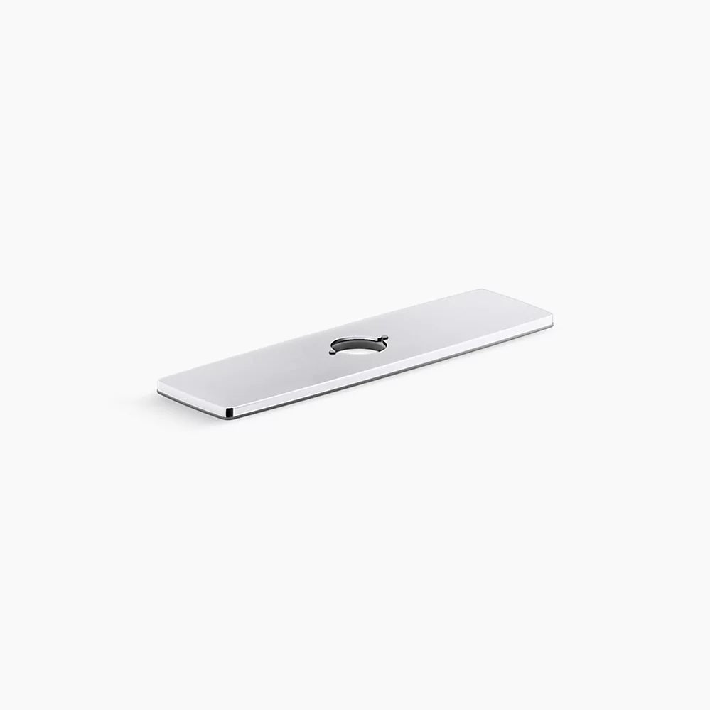 Kohler Riff Three-hole kitchen faucet escutcheon K-24462-CP - Plumbing Market