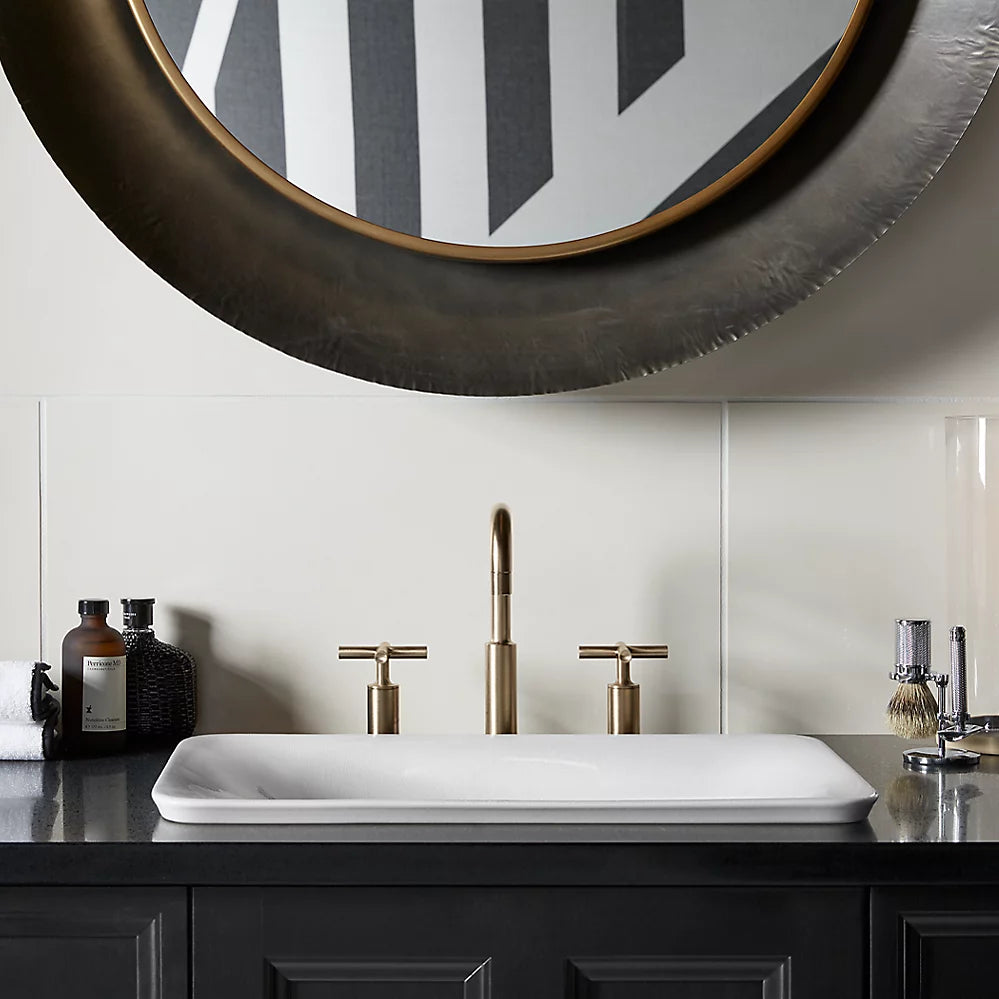 Kohler Herringbone Rectangle Lavatory 75749-HD1-0 - Plumbing Market