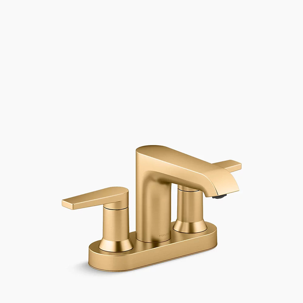Kohler Hint Centerset bathroom sink faucet, 1.2 gpm K-97094-4-2MB - Plumbing Market
