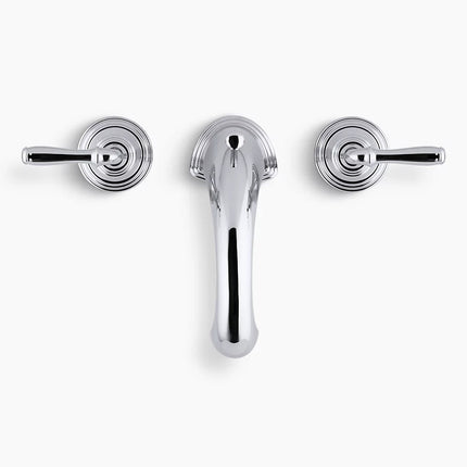 Kohler Devonshire Widespread bathroom sink faucet, 1.2 gpm K-394-4-CP - Plumbing Market