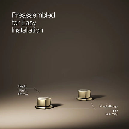 Kohler Occasion Knob bathroom sink faucet handles K-27010-9-AF - Plumbing Market