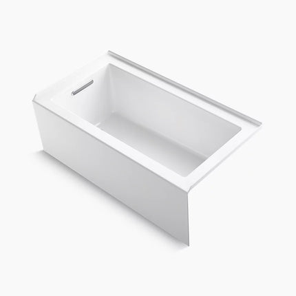 Kohler Underscore 60" x 32" alcove bath, left drain K-1957-LA-0 - Plumbing Market