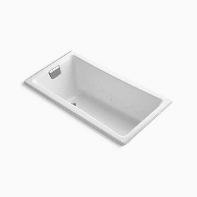 Kohler Tea-for-Two 60" x 32" drop-in Heated BubbleMassage air bath K-852-GH0-0 - Plumbing Market