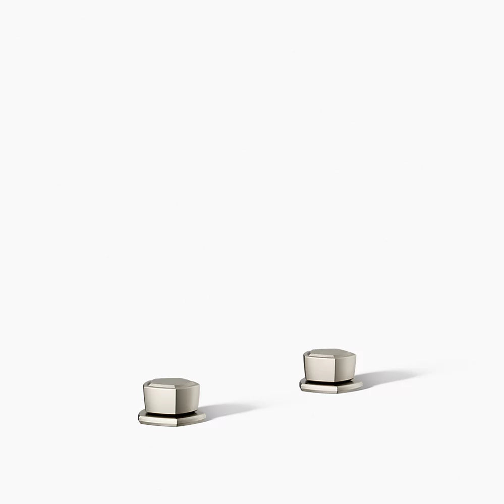 Kohler Occasion Knob bathroom sink faucet handles K-27010-9-BN - Plumbing Market