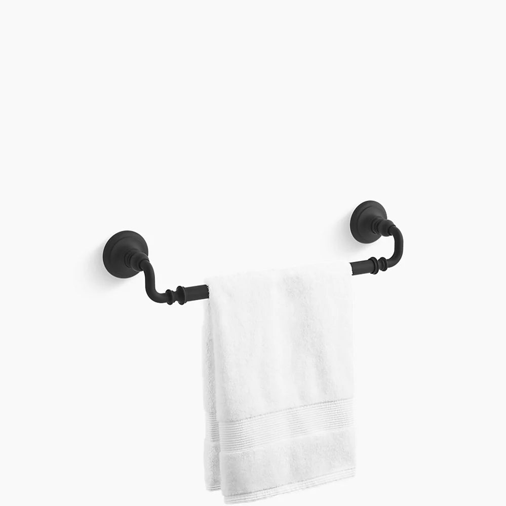 Kohler Artifacts 18" towel bar K-72567-BL - Plumbing Market