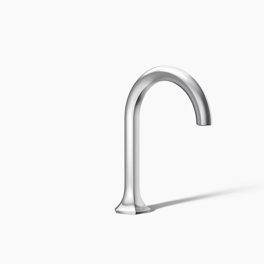 Kohler Occasion Bathroom sink faucet spout with Cane design, 0.5 gpm K-27008-N-CP - Plumbing Market