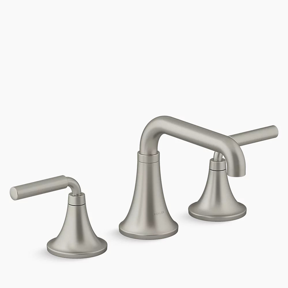 Kohler Tone Widespread bathroom sink faucet, 0.5 gpm K-27416-4N-BN - Plumbing Market
