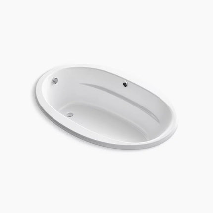 Kohler Sunward 66" x 42" drop-in bath with Bask heated surface K-6346-W1-0 - Plumbing Market
