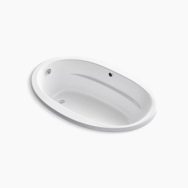 Kohler Sunward 66" x 42" drop-in bath with Bask heated surface K-6346-W1-0 - Plumbing Market
