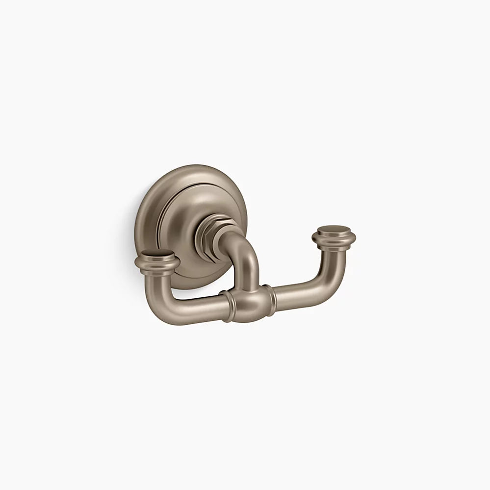 Kohler Artifacts Double robe hook K-72572-BV - Plumbing Market