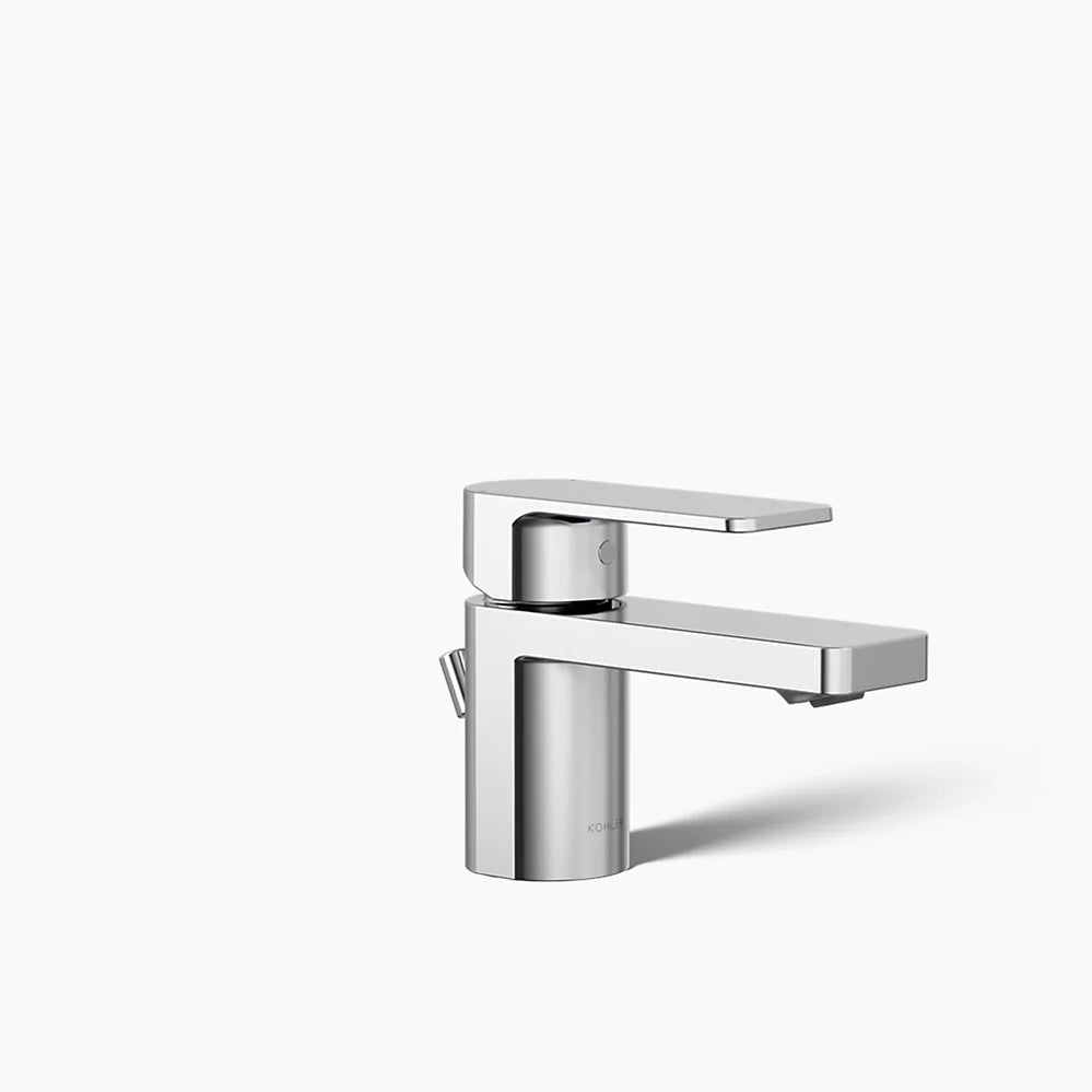 Kohler Parallel Low single-handle bathroom sink faucet, 0.5 gpm K-24804-4N-CP - Plumbing Market