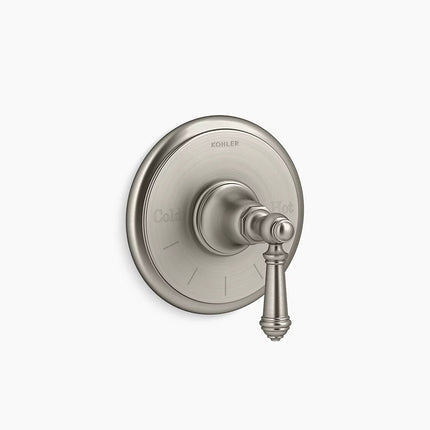 Kohler Artifacts Thermostatic Vlv Trm, Lvr T72769-4-BN - Plumbing Market