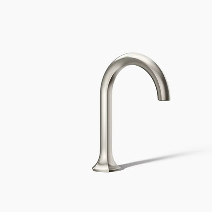 Kohler Occasion Bathroom sink faucet spout with Cane design, 0.5 gpm K-27008-N-SN - Plumbing Market