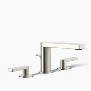 Kohler Composed Widespread bathroom sink faucet with Lever handles, 1.2 gpm K-73060-4-SN - Plumbing Market