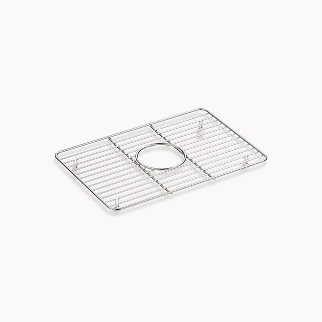 Kohler Kennon Small stainless steel sink rack, 10-5/8" x 15-9/16" K-5376-ST - Plumbing Market