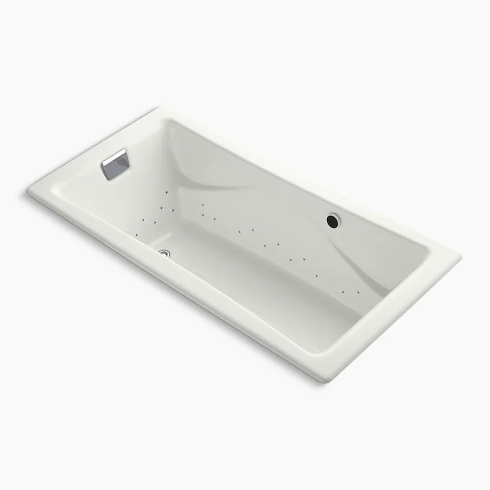 Kohler Tea-for-Two 71-3/4" x 36" drop-in Heated BubbleMassage air bath K-865-GHCP-NY - Plumbing Market