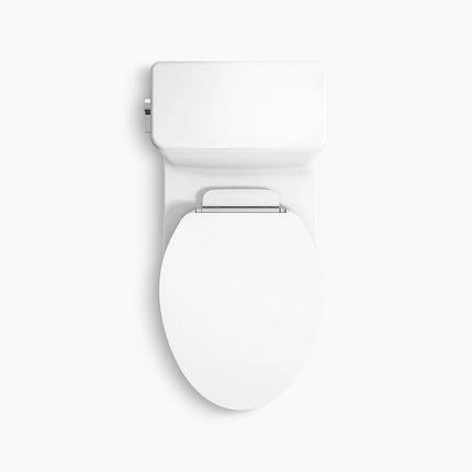 Kohler Reach One-piece Compact Elongated Toilet with Skirted Trapway - Plumbing Market