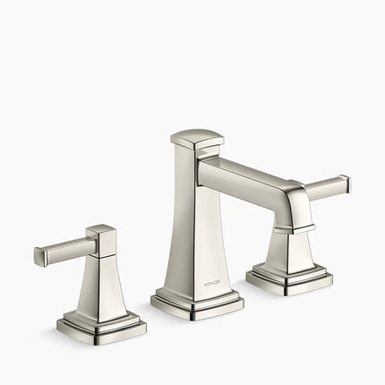 Kohler Riff Widespread bathroom sink faucet, 1.2 gpm K-27399-4-SN - Plumbing Market