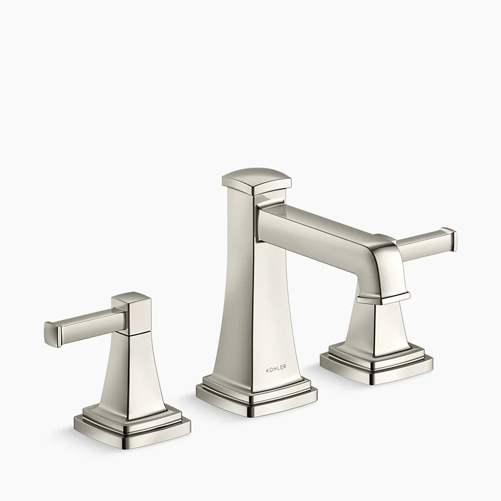 Kohler Riff Widespread bathroom sink faucet, 1.2 gpm K-27399-4-SN - Plumbing Market