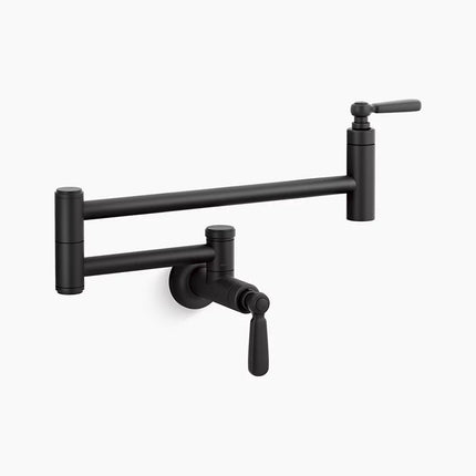 Kohler Edalyn by Studio McGee Wall-mount pot filler K-28359-BL - Plumbing Market