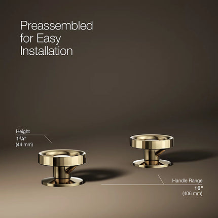 Kohler Components Industrial bathroom sink faucet handles K-77974-9-AF - Plumbing Market