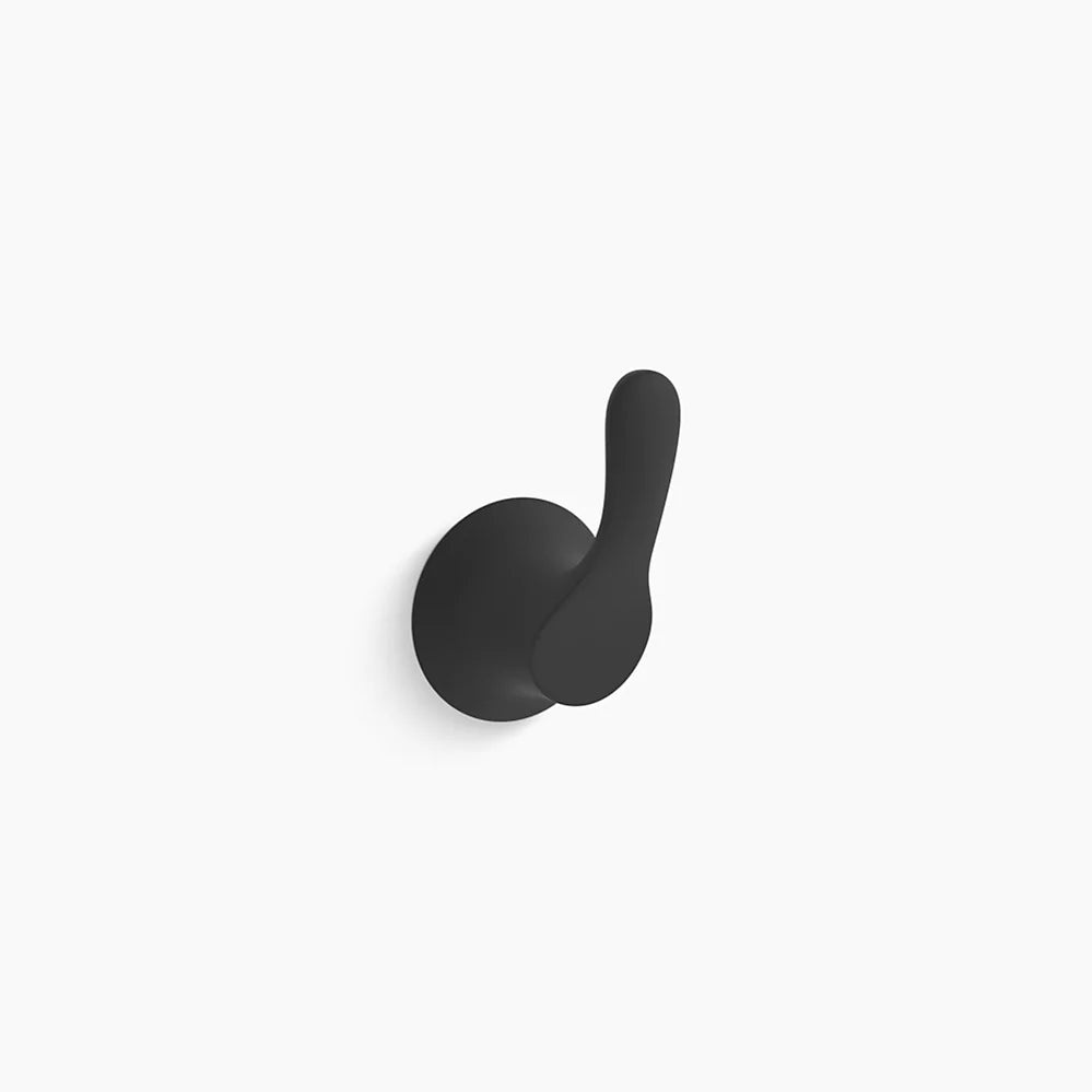 Kohler Simplice Robe hook K-27395-BL - Plumbing Market