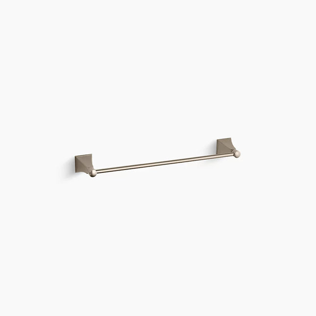 Kohler Memoirs Stately 18" towel bar K-485-BV - Plumbing Market