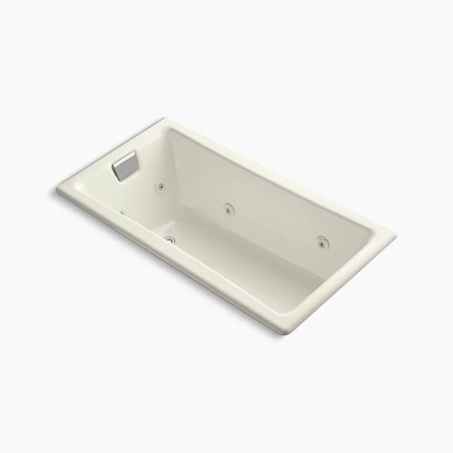 Kohler Tea-for-Two 60" x 32" drop-in/undermount whirlpool bath K-852-JH-96 - Plumbing Market