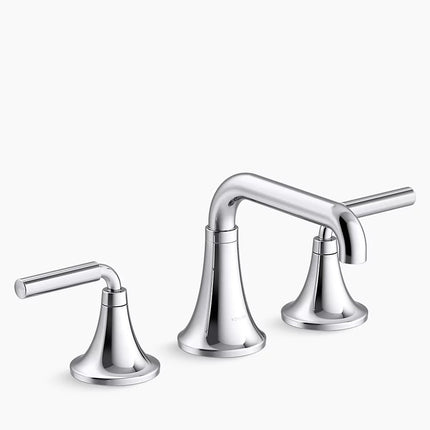 Kohler Tone Widespread bathroom sink faucet, 0.5 gpm K-27416-4N-CP - Plumbing Market
