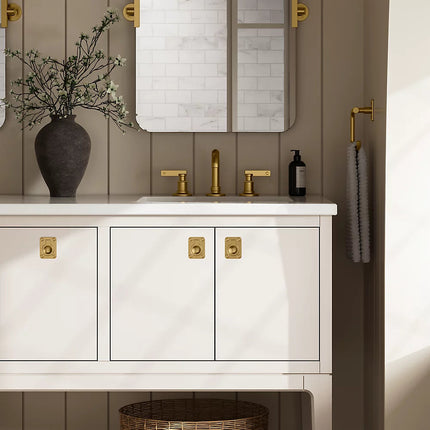 Kohler Seagrove by Studio McGee 36" bathroom vanity cabinet with sink and quartz top K-35026-DWG - Plumbing Market