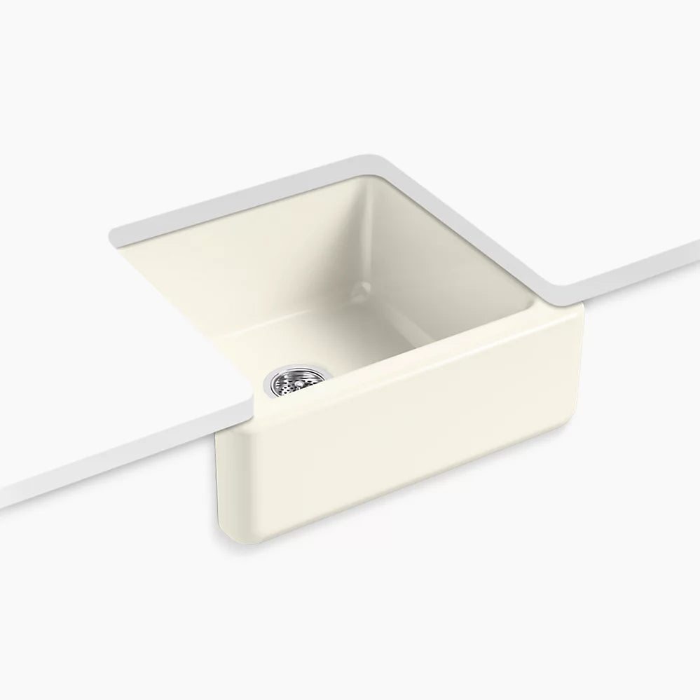 Kohler Whitehaven 23-1/2" undermount single-bowl farmhouse kitchen sink K-5665-96 - Plumbing Market