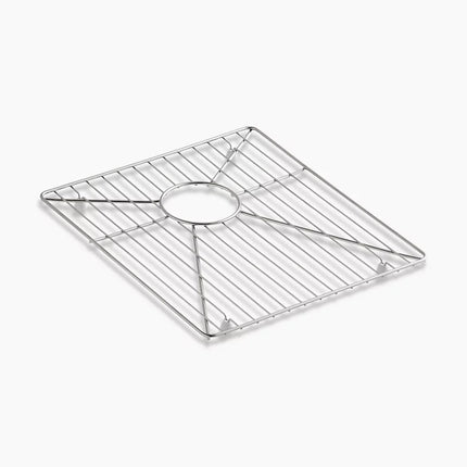 Kohler Vault Stainless steel sink rack, 15-15/16" x 14" for Vault K-3820 and K-3838 kitchen sinks K-6641-ST - Plumbing Market