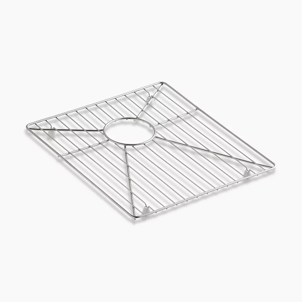 Kohler Vault Stainless steel sink rack, 15-15/16" x 14" for Vault K-3820 and K-3838 kitchen sinks K-6641-ST - Plumbing Market