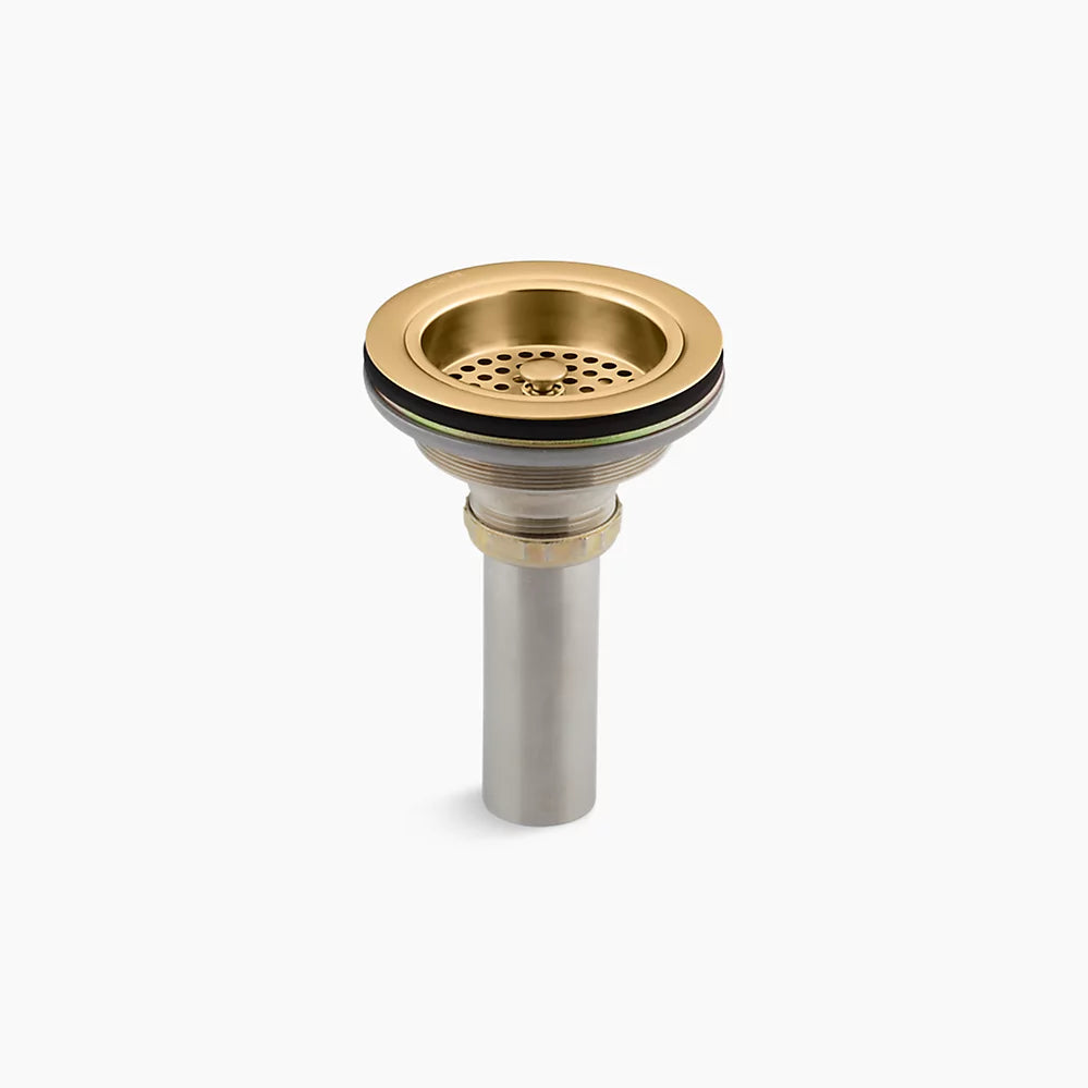 Kohler Duostrainer Sink drain and strainer with tailpiece K-8801-2MB - Plumbing Market