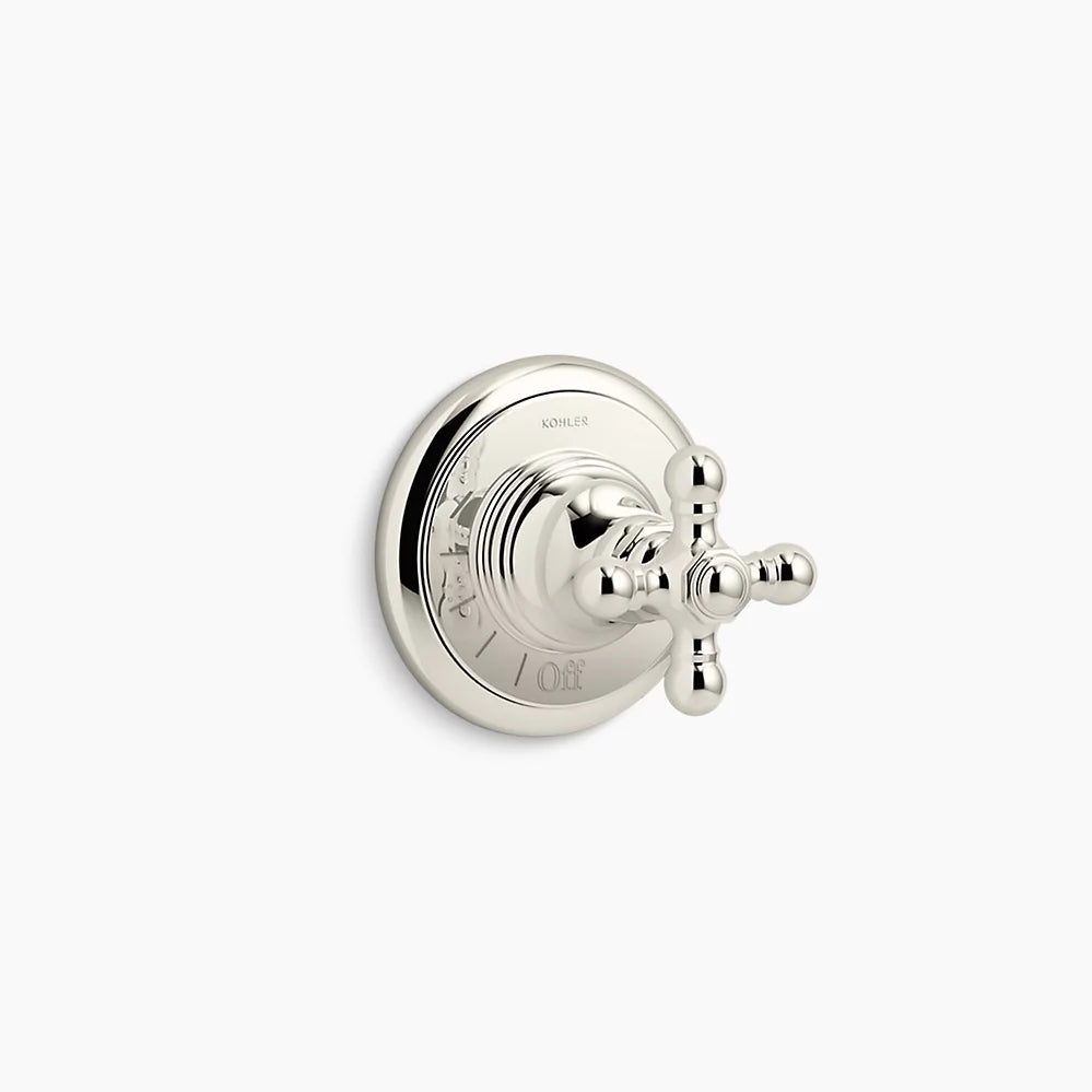 Kohler Artifacts Volume Cntrl Trim, Cross T72771-3-SN - Plumbing Market