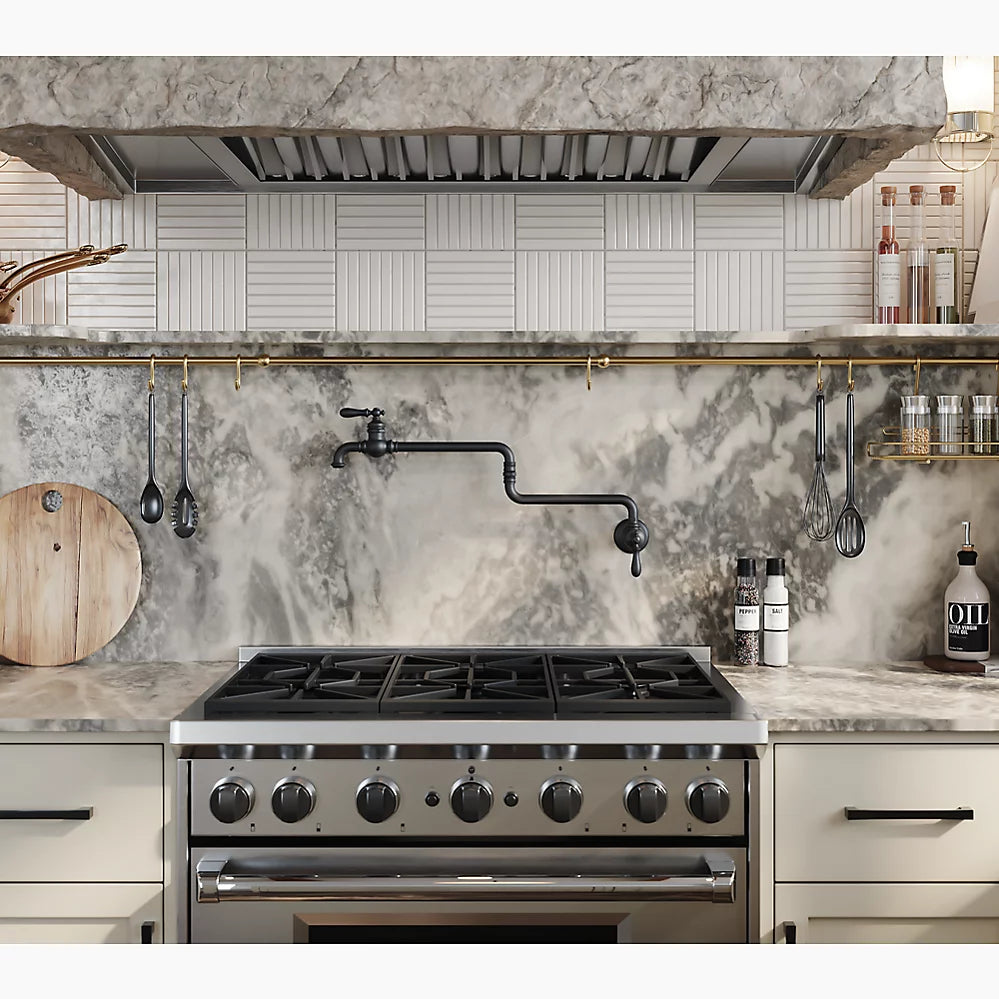 Kohler Artifacts Wall-mount pot filler K-99270-VS - Plumbing Market