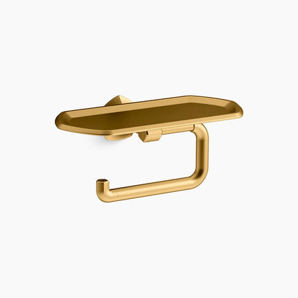 Kohler Occasion Toilet paper holder with tray K-27128-2MB - Plumbing Market