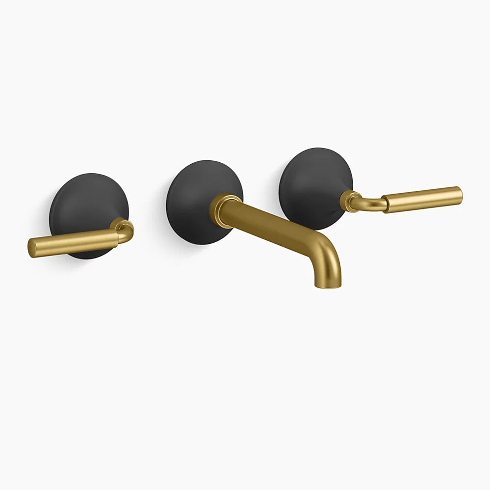 Kohler Tone Wall-mount bathroom sink faucet trim, 1.2 gpm K-T26439-4-BMB - Plumbing Market