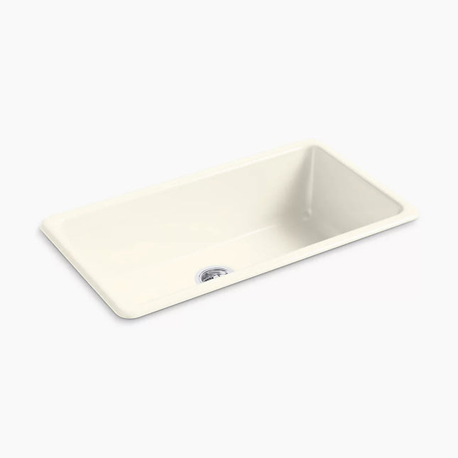 Kohler Iron/Tones 33" top-/undermount single-bowl kitchen sink K-5707-96 - Plumbing Market