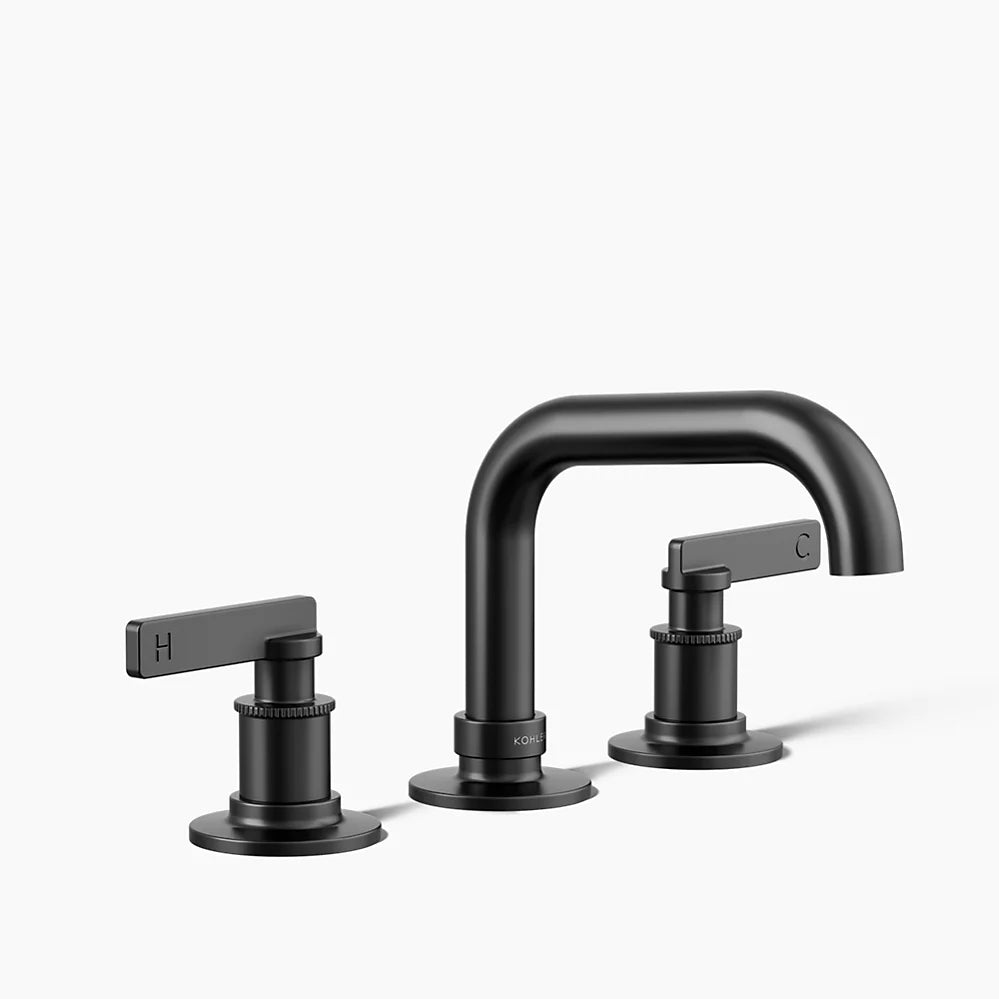 Kohler Castia by Studio McGee Widespread bathroom sink faucet, 0.5 gpm K-35908-4N-BL - Plumbing Market