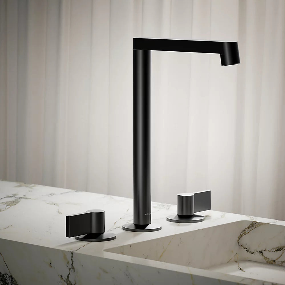 Kohler Components Bathroom sink faucet spout with Row design, 1.2 gpm K-23887-BL - Plumbing Market
