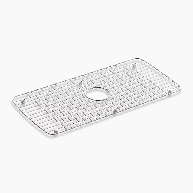 Kohler Cape Dory 27-1/2" x 13-3/8" stainless steel sink rack K-6063-ST - Plumbing Market