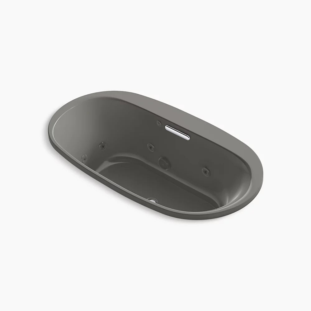 Kohler Underscore 66" x 36" drop-in heated whirlpool bath K-5716-JH-58 - Plumbing Market