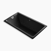 Kohler Tea-for-Two 66" x 36" drop-in Heated BubbleMassage air bath K-856-GHBN-7 - Plumbing Market