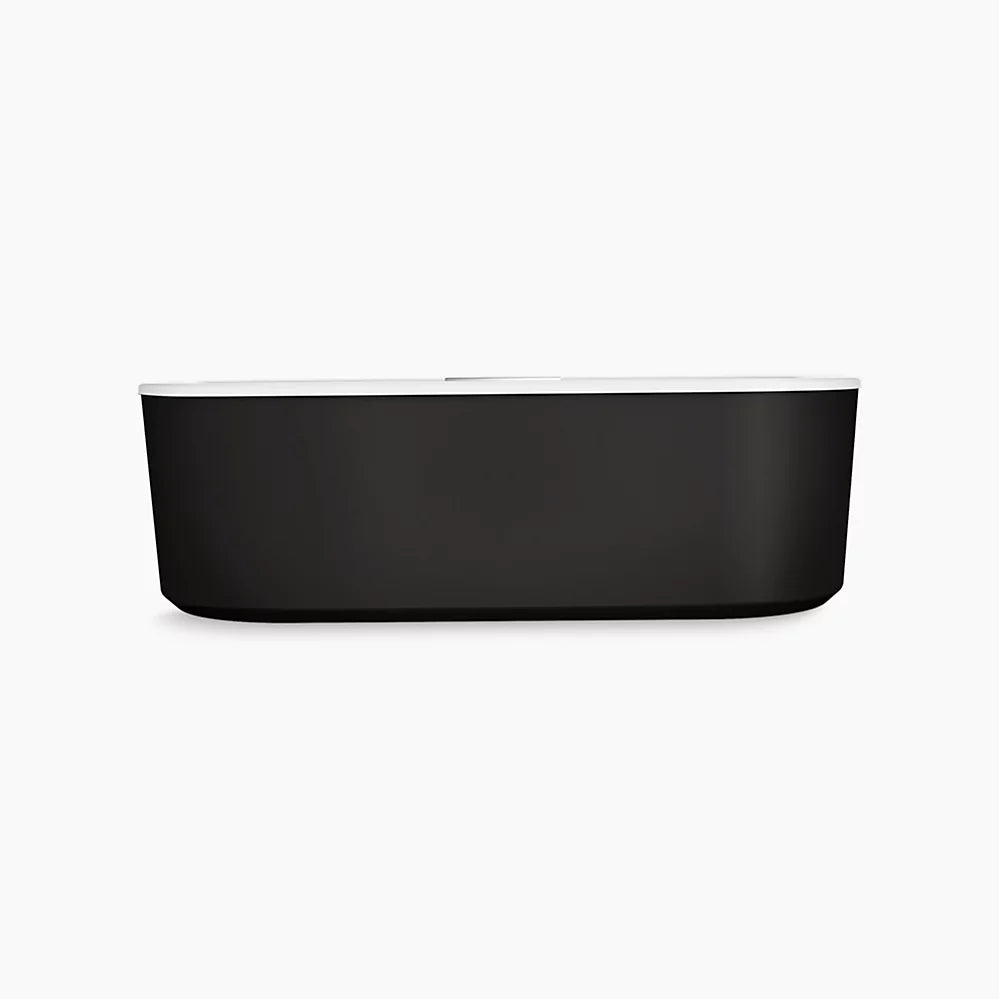 Kohler Volute 63" x 28-3/8" freestanding bath with shroud K-29325-7-0 - Plumbing Market