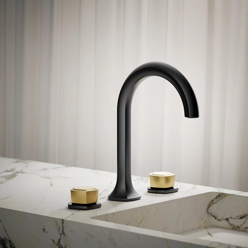 Kohler Occasion Knob bathroom sink faucet handles K-27010-9-BMB - Plumbing Market